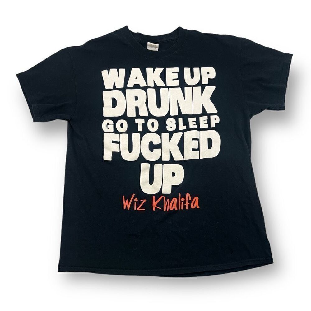 Wiz Khalifa Gildan T-Shirt Size Large